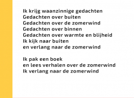 gedicht zomervakantie